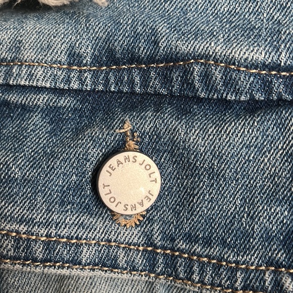 Jolt Jean Jacket w/ Embroidery S - Picture 9 of 10